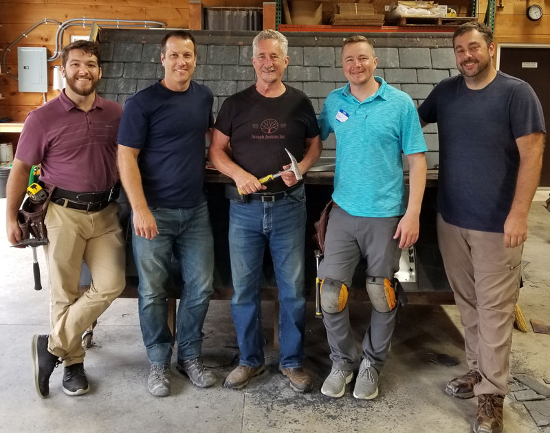 Slate Roof Installation Introductory Course for Wiss Janey employees, August 24, 2023 Slate Roof Installation Introductory Course for Wiss Janey employees, August 24, 2023