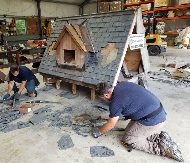 Slate Roof Repair and Restoration Introductory Course for Wiss Janey employees, August 25, 2023 Slate Roof Repair and Restoration Introductory Course for Wiss Janey employees, August 25, 2023