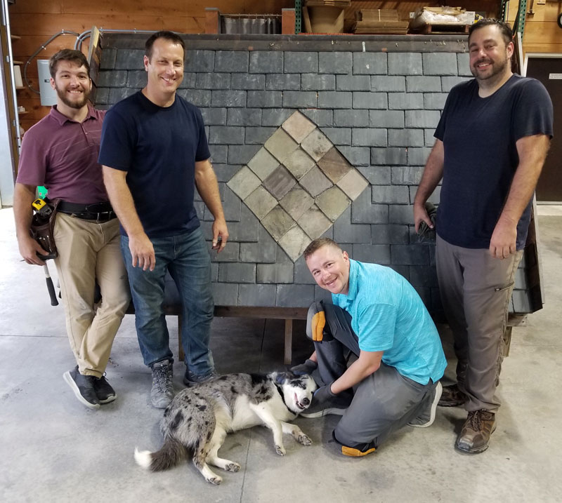Slate Roof Repair and Restoration Introductory Course for Wiss Janey employees, August 25, 2023 Slate Roof Repair and Restoration Introductory Course for Wiss Janey employees, August 25, 2023